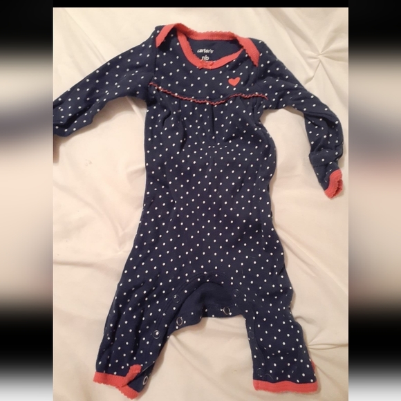 Baby Girl 4 piece Sleeper Set Newborn (Bundle) - Picture 6 of 11